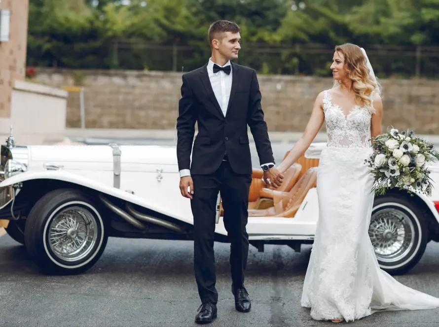 luxury-wedding-limo